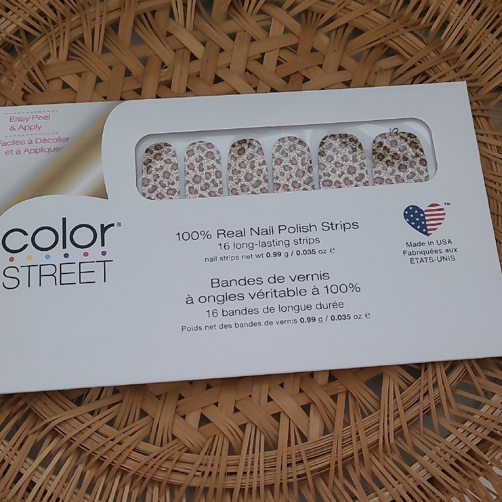 Color Street Safari Chic Glitter Nail Polish Strips 3/$20
